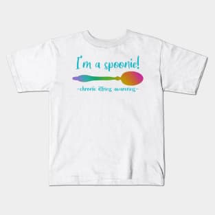 I'm A Spoonie - Chronic Illness Awareness Kids T-Shirt